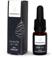 Herbonia CBD Hemp Oil, 2000 mg CBD, (20%), 10 ml - CBD