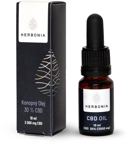 Herbonia CBD Hemp Oil, 3000 mg CBD, (30%), 10 ml - CBD - Main image