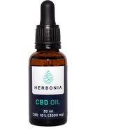 Herbonia CBD Hemp Oil, 3000 mg CBD, (10%), 30 ml - CBD