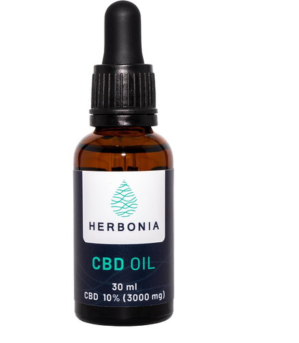 Herbonia CBD Hemp Oil, 3000 mg CBD, (10%), 30 ml - CBD - Main image