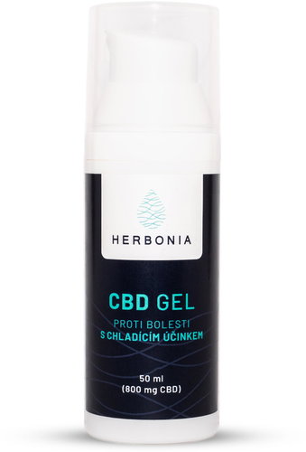 Herbonia Hemp pain relief gel with cooling effect - Body Gel - Main image