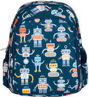 A Little Lovely Company Batůžek do školky roboti - Children's Backpack
