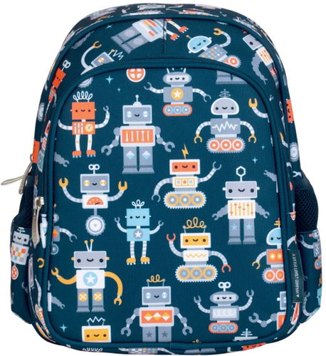 A Little Lovely Company Kindergarten backpack robots - Children's Backpack - Main image