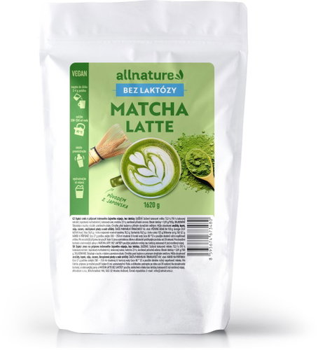 Allnature Matcha latte lactose free 1620g - Matcha - Main image