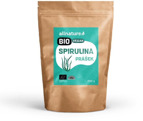 Allnature Spirulina powder BIO 250g Main image Allnature Spirulina powder BIO 250g - Spirulina - Main image