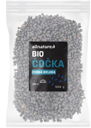 Allnature Black Beluga Lentils BIO 500g Main image Allnature Black Beluga Lentils BIO 500g - Legumes - Main image