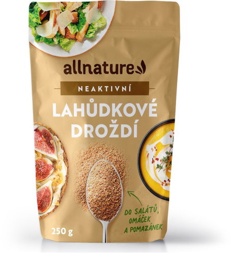Allnature inactive nutritional yeast 250g - Yeast - Main image