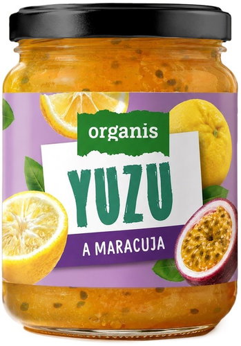 Organis Yuzu & passion fruit 500g - Syrup - Main image
