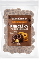Allnature Preclíky v hořké čokoládě 500 g - Pretzels