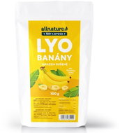 Allnature Banán sušený mrazem 100g - Dried Fruit