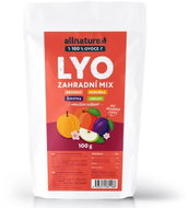 Allnature Lyo Garden Mix, peach, apricot, plum, apple 100g - Dried Fruit