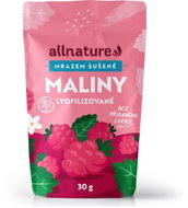Allnature freeze-dried whole raspberries 30g - Dried Fruit