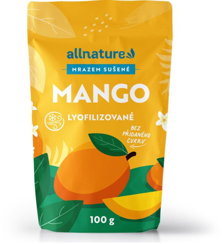 Allnature freeze-dried mango 100g - Dried Fruit - Main image