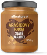 Allnature Arašídový krém, slaný karamel 500 g - Nut Cream