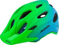 Alpina Carapax Jr. Flash green-blue M - Bike Helmet