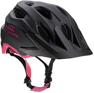 Alpina Carapax Jr. steelgrey-black-pink M - Prilba na bicykel