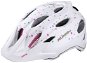 Bike Helmet Alpina Carapax Jr, White-Polka Dots, size M - Helma na kolo
