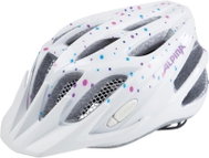 Alpina FB Jr. Flash white polka dots M - Bike Helmet