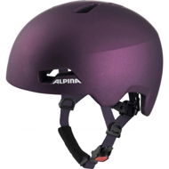 Kerékpáros sisak Alpina Hackney Dark-Violet 47-51 cm - Helma na kolo