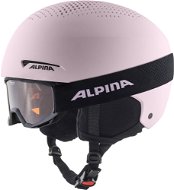 Alpina Zupo Set (+Piney) pink 48-52 - Ski Helmet