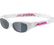 Alpina Sports Flexxy Kids white-dots gloss - Cycling Glasses