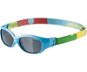 Alpina Sports Flexxy Kids cyan-puzzle gloss - Cycling Glasses