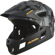 Alpina Rupi black-camo orange matt 50-55 cm - Bike Helmet
