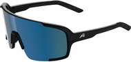 Alpina Lumin black matt, blue - Cycling Glasses