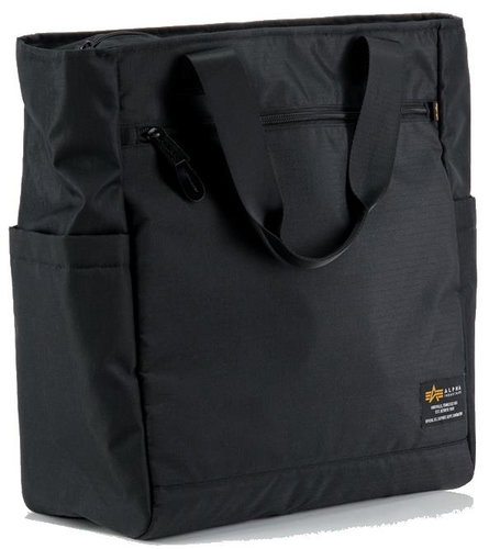 Alpha Industries Tote Bag Black - Backpack - Main image