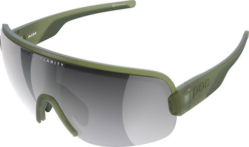 POC Aim Epidote Green Translucent - Cycling Glasses - Main image
