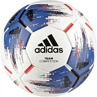 Adidas TEAM Competitio, WHITE/BLUE/BLACK/SOLR, veľkosť 4 - Futbalová lopta