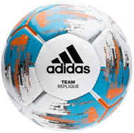 Adidas TEAM Replique, WHITE/BRCYAN/BORANG, size 4 - Football 