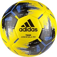Adidas TEAM JS350, YELLOW/BLACK/BLUE/SIL, futsal - Futsalová lopta