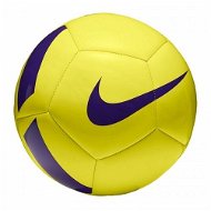 Nike Pitch Team Football, YELLOW/VIOLET - Futbalová lopta