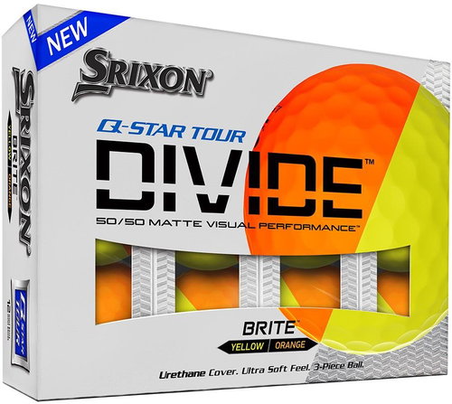 Srixon Q-star tour divide golf balls orange - Golf Ball - Main image