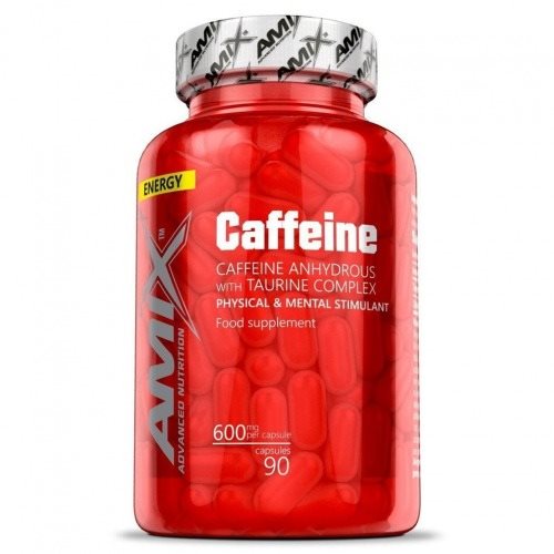Amix Nutrition Caffeine with Taurine 90 capsules - Pre-Workout Supplement - Main image
