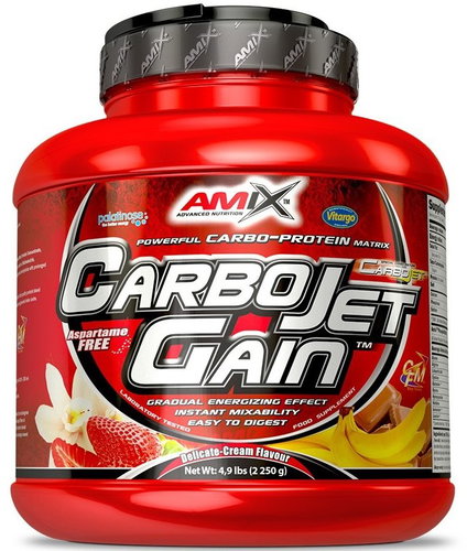 Amix Nutrition CarboJet Gain, 2250g, Vanilla - Gainer - Main image