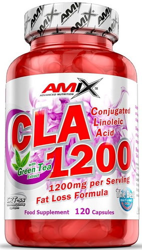 Amix Nutrition CLA 1200 & Green Tea 120 capsules - Fat burner - Main image
