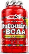 Aminokyseliny Amix Nutrition L-Glutamin + BCAA, 360 cps - Aminokyseliny