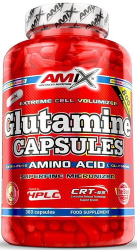 Amix Nutrition L-Glutamine, 360 capsules - Amino Acids - Main image