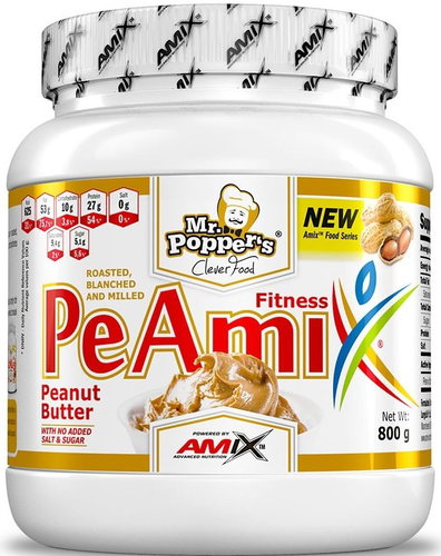 Amix Nutrition PeAmix Peanut Butter - Smooth, 800g - Nut Butter - Main image