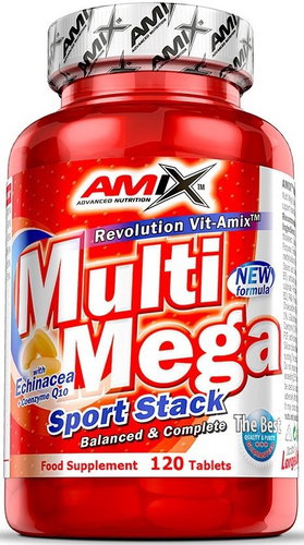 Amix Nutrition Multi Mega Stack, 120 tablets - Multivitamin - Main image