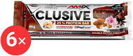Amix Nutrition Exclusive Protein Bar, 6 x 85g, Double Dutch Chocolate - Proteinová tyčinka