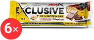 Amix Nutrition Exclusive Protein Bar, 6 x 85g, Banana-Chocolate - Proteinová tyčinka