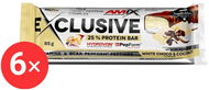 Amix Nutrition Exclusive Protein Bar, 6 x 85g, White-Chocolate-Coconut - Proteinová tyčinka