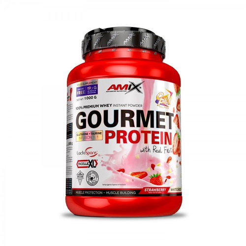 Amix Nutrition Gourmet Protein, 1000g, Strawberry-White Chocolate - Protein - Main image