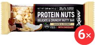 Amix Nutrition Protein Nuts Bar, 6 x 40g, Cashew, Coconut - Proteinová tyčinka