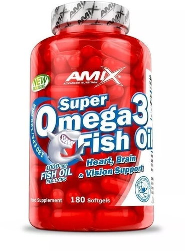Amix Nutrition Super Omega 3 1000mg, 180 softgels - Omega 3 - Main image