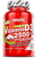 Amix Nutrition Vitamin D3 2500I.U. with Calcium 250mg 120cps - Vitamins