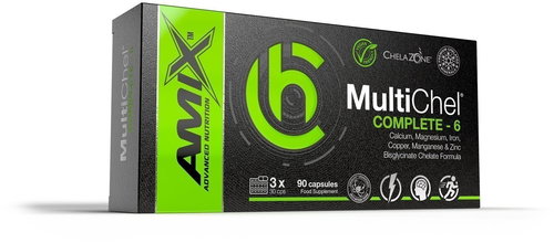 Amix Nutrition MultiChel Complete 6, 90 Capsules - Minerals - Main image